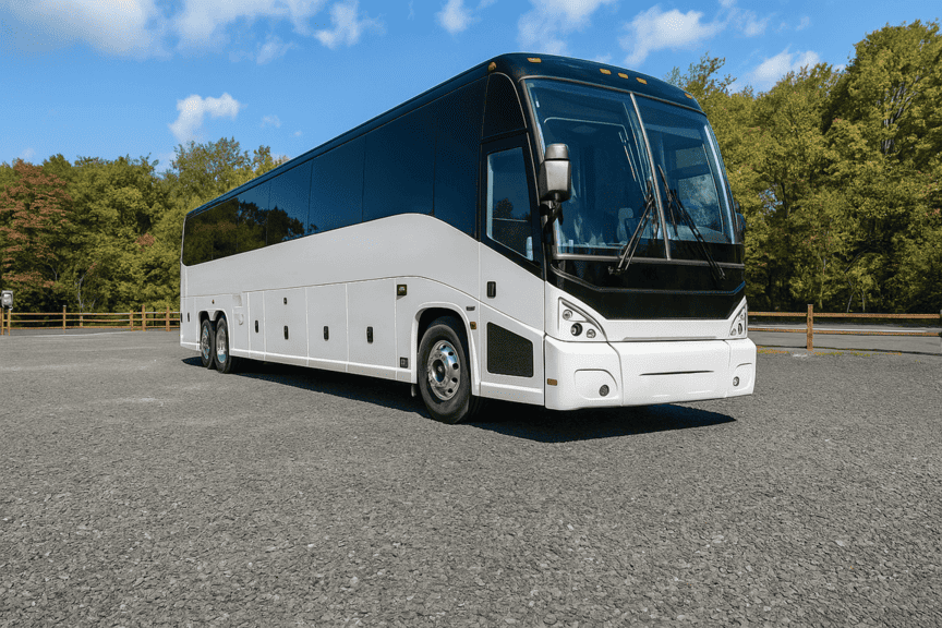 picture of Mobile Shuttle Bus Rentals coach bus