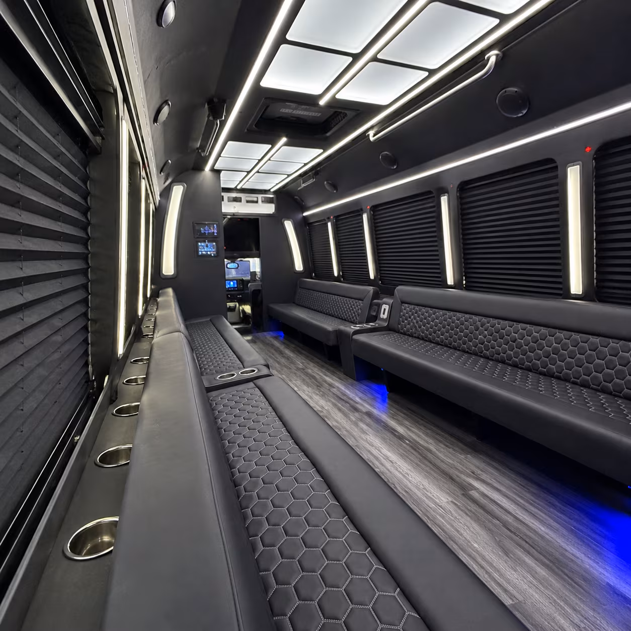 affordable mobile prom party bus prices split across your group