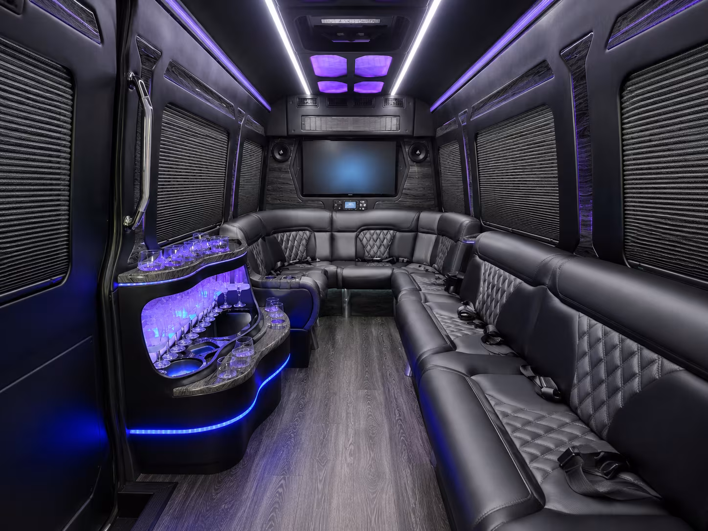 bus rental options for mobile trips
