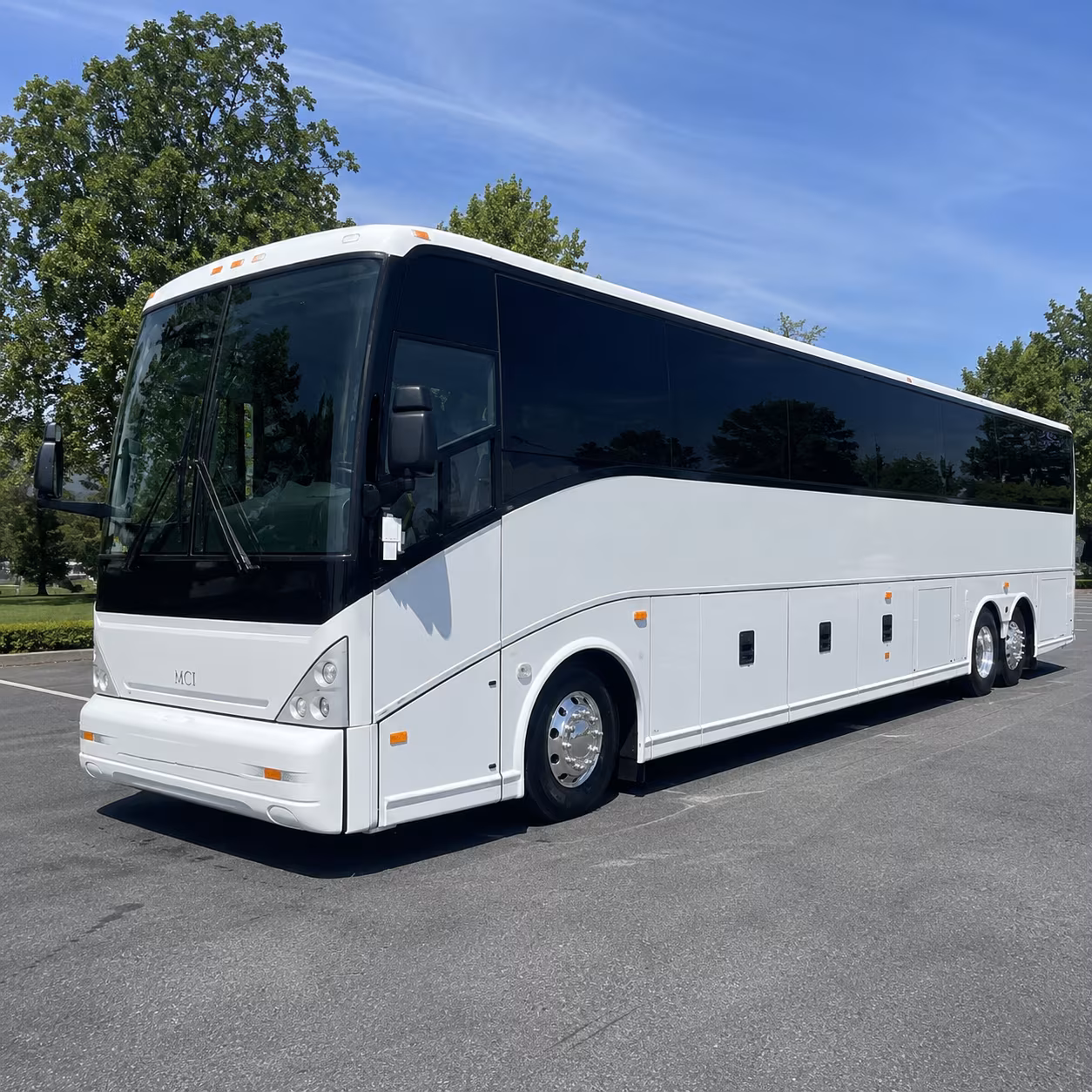 mobile airport shuttle buses for employees