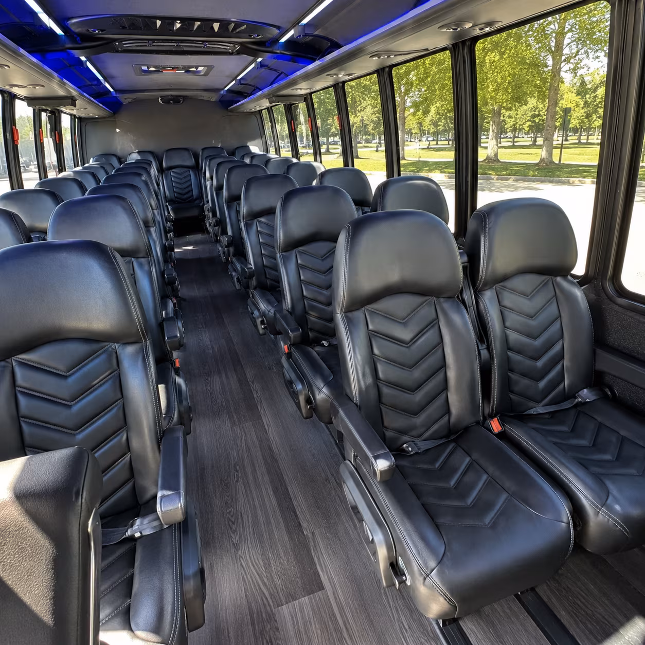 wine event transportation from mobile to lake point vineyard winery